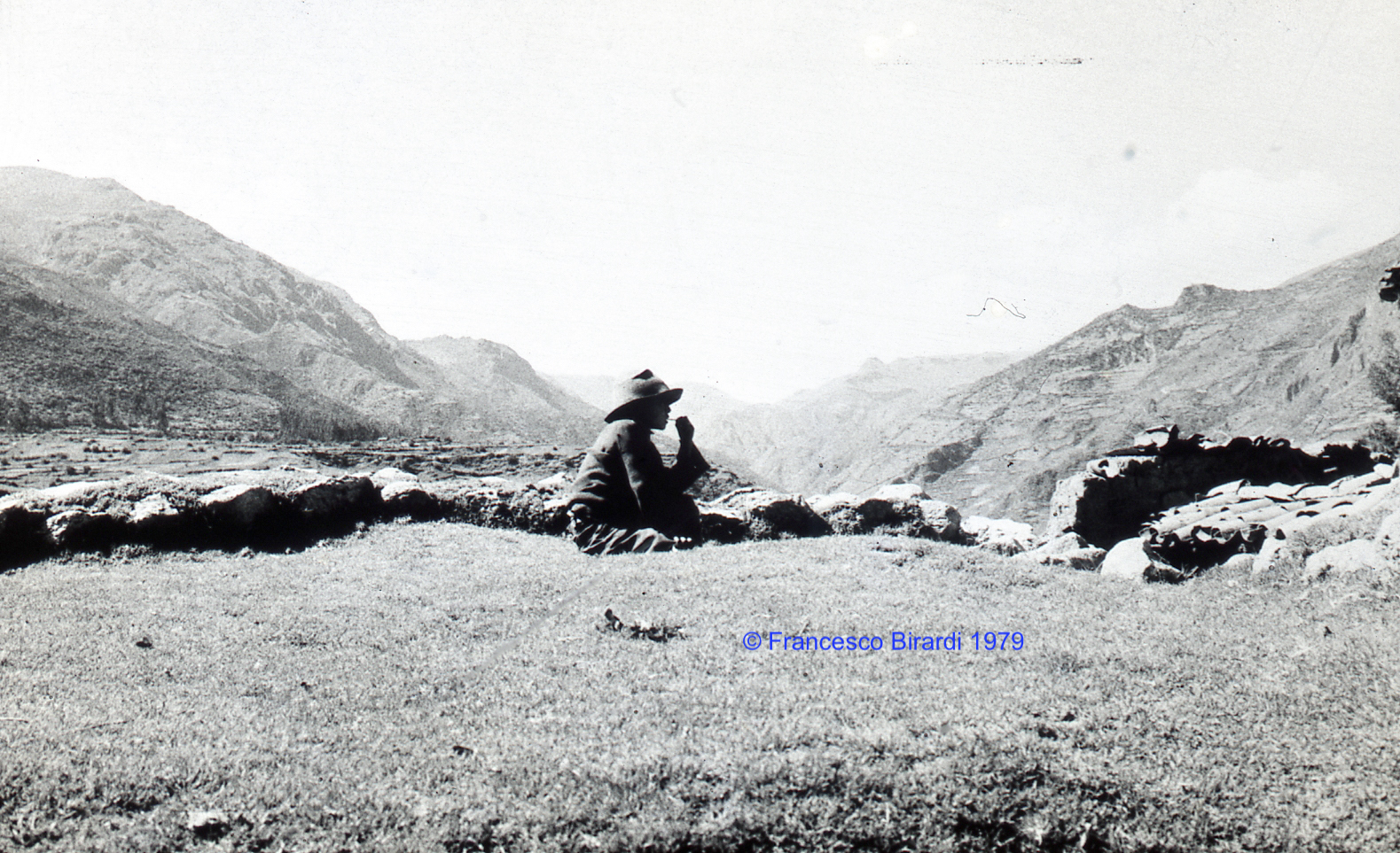 Apurimac 1979 pastore Da Lisetta alle Ande Francesco Birardi