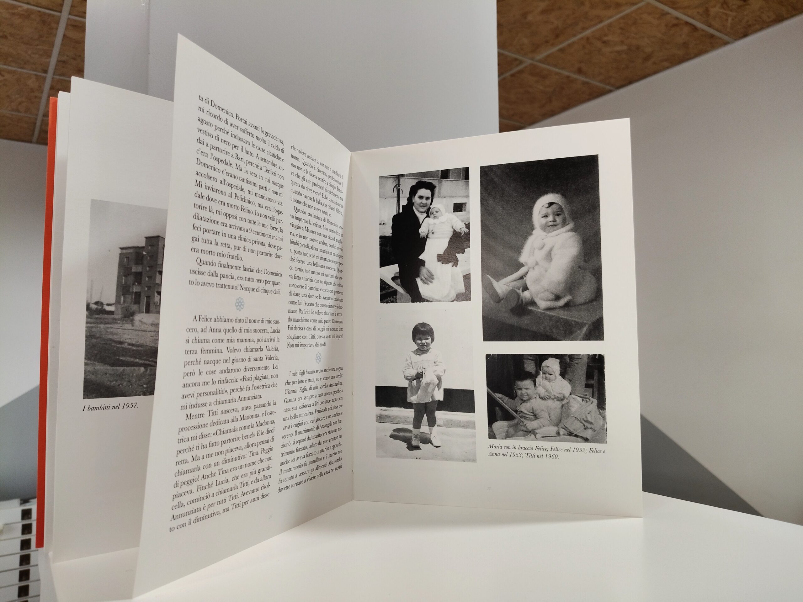 Libro di ricordi autobiografia Ti Ricordi Margherita Bianchini